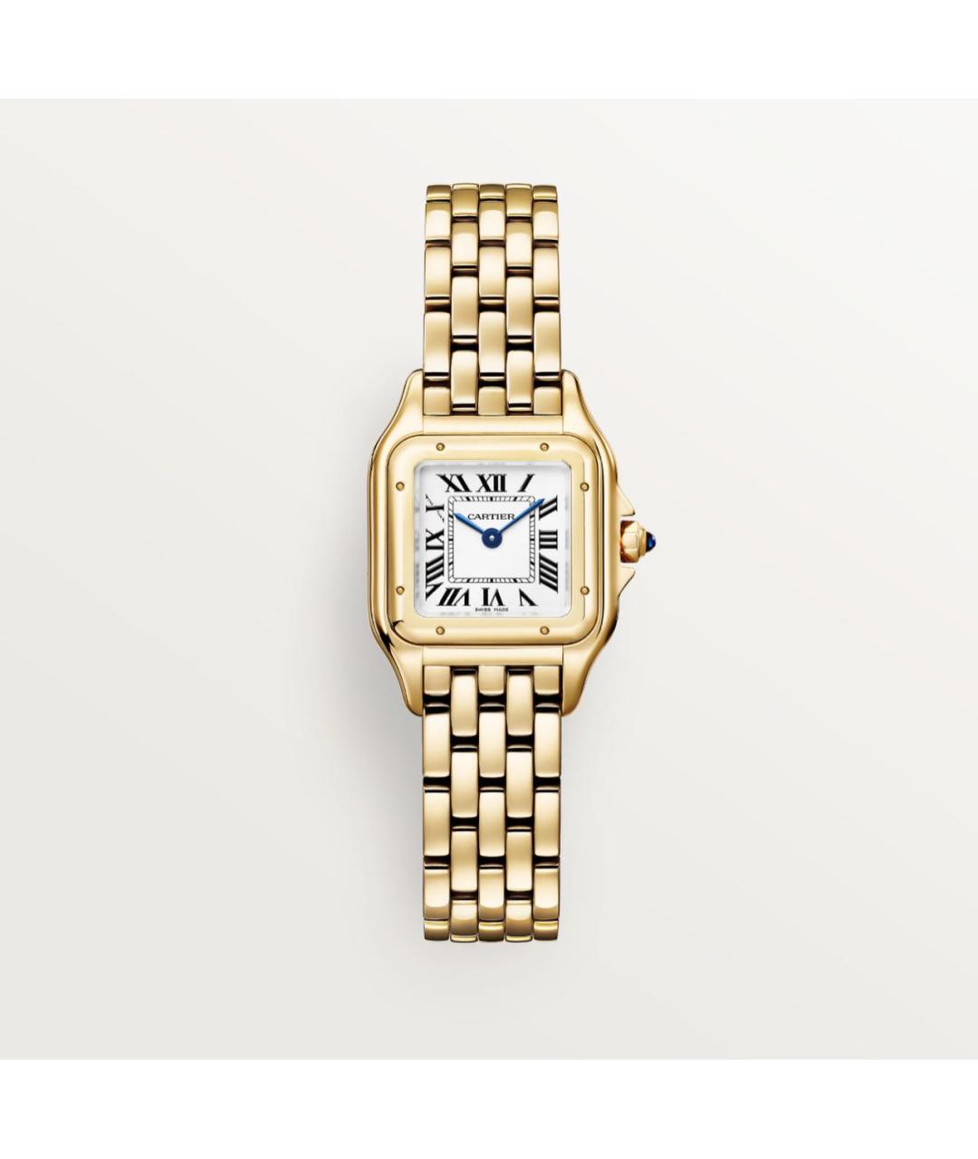 CARTIER Золотые часы из желтого золота, фото 4