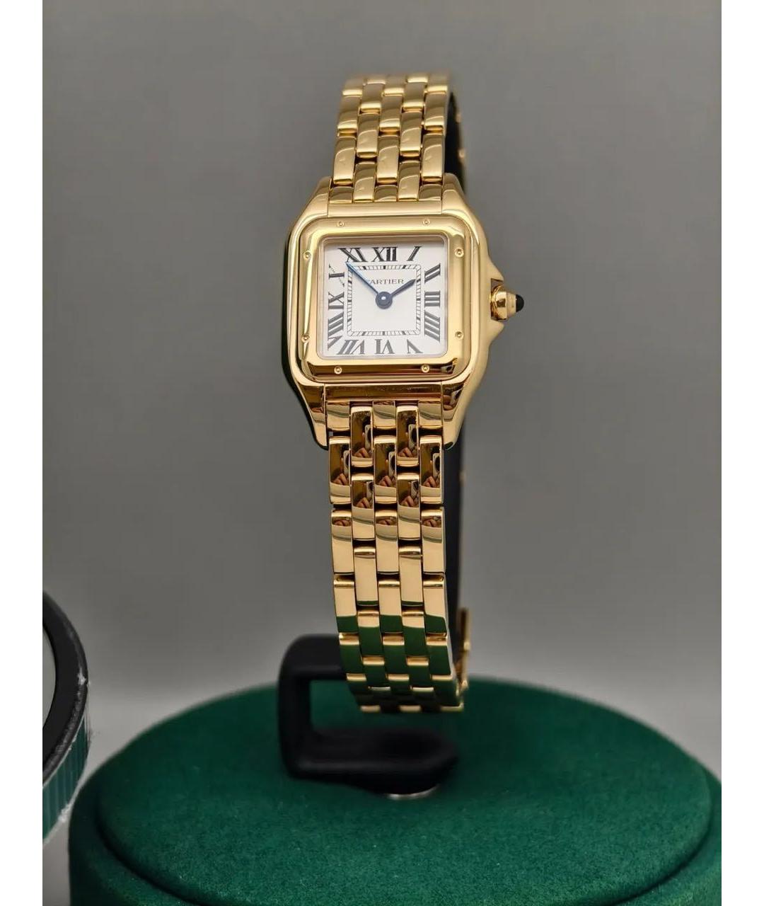 CARTIER Золотые часы из желтого золота, фото 3