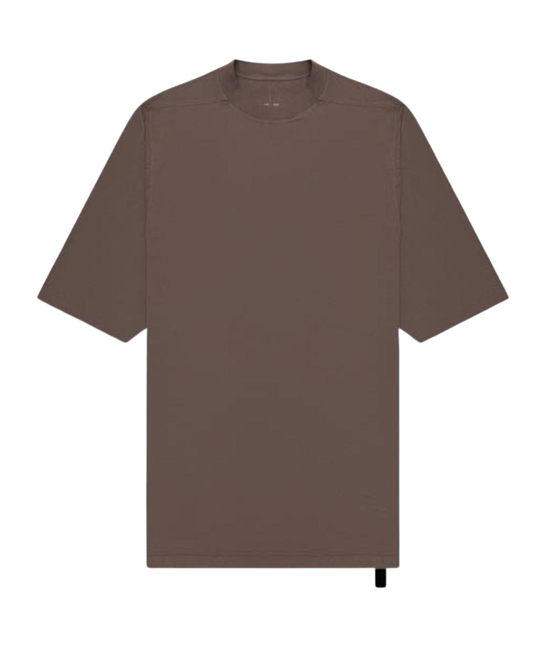 RICK OWENS DRKSHDW Фиолетовая хлопковая футболка, фото 1