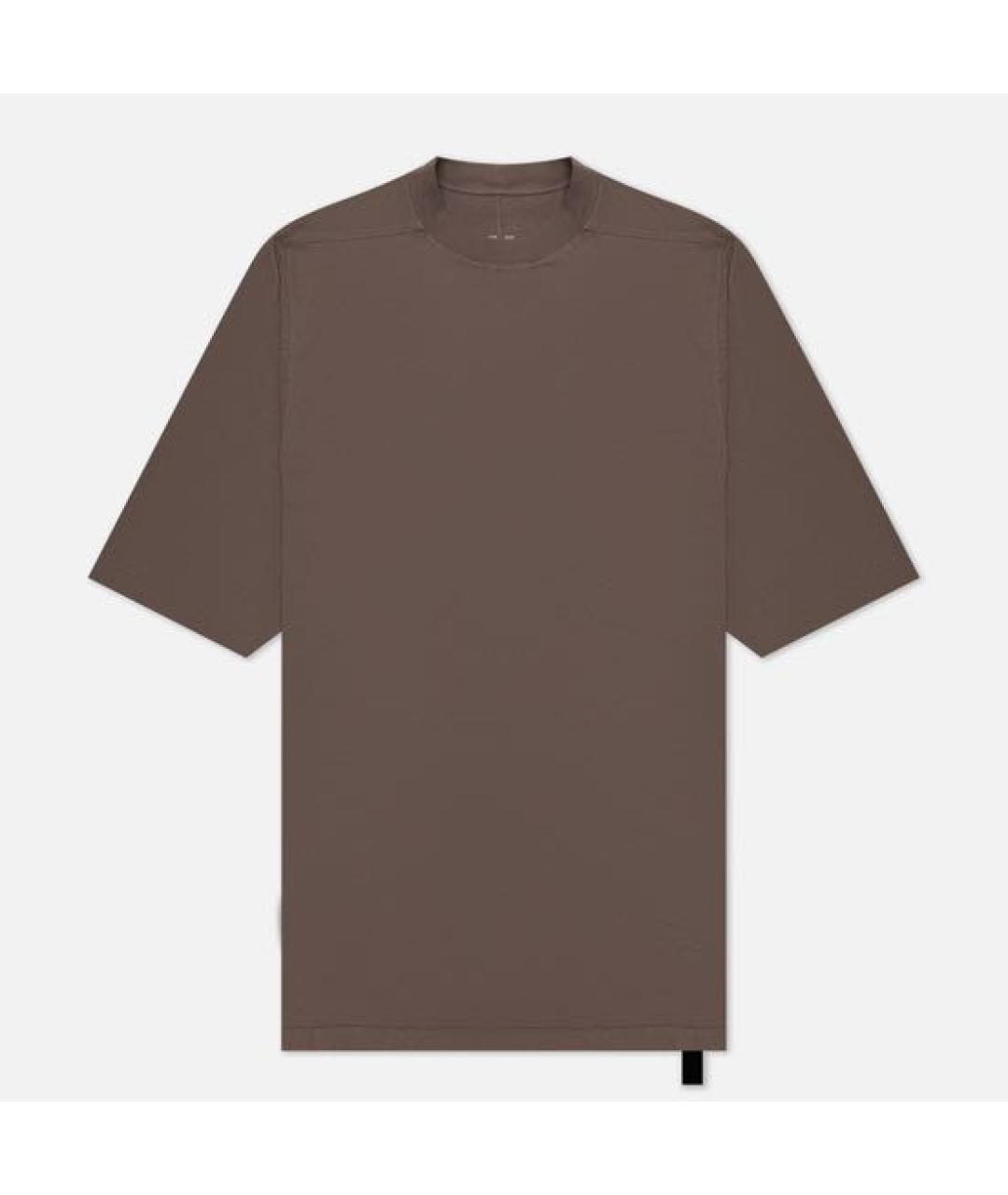 RICK OWENS DRKSHDW Фиолетовая хлопковая футболка, фото 6