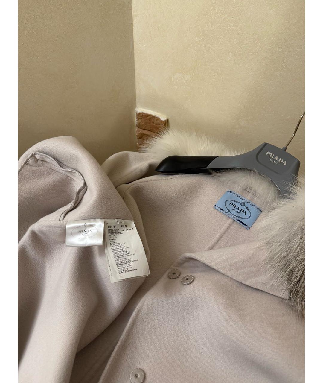 PRADA Шерстяное пальто, фото 6