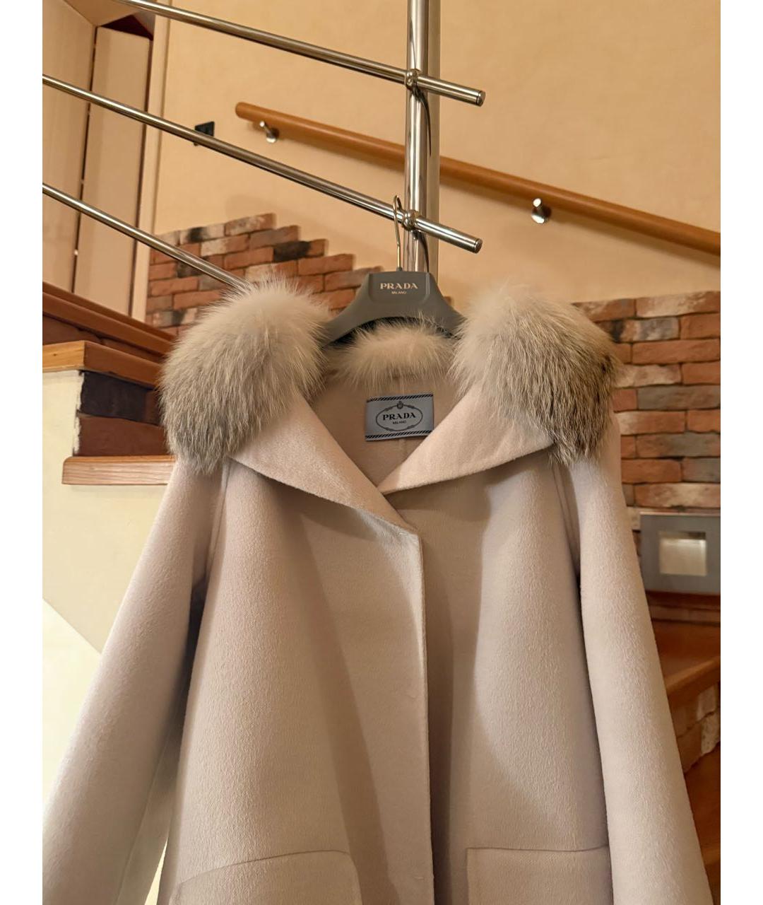 PRADA Шерстяное пальто, фото 2