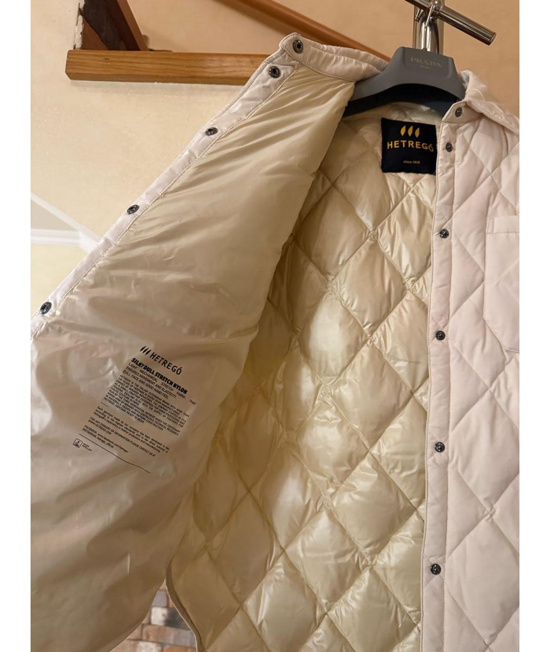 HETREGO Бежевая куртка, фото 4