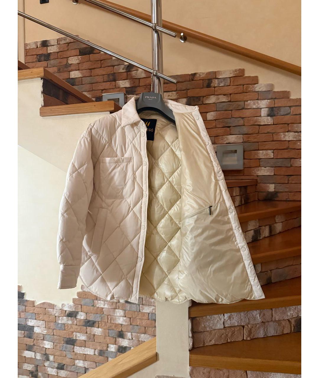 HETREGO Бежевая куртка, фото 6