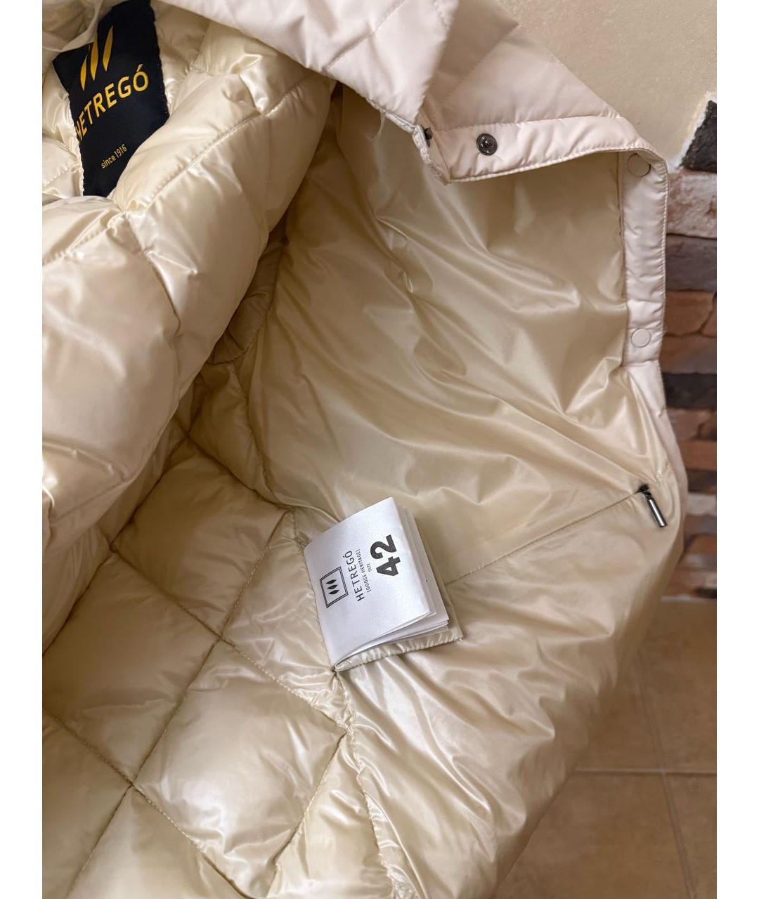 HETREGO Бежевая куртка, фото 7