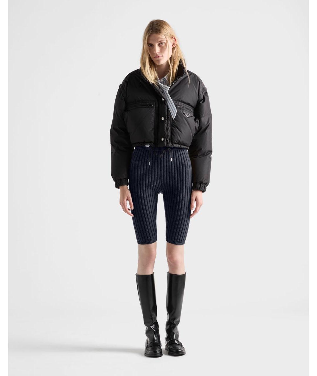 PRADA Черный пуховик, фото 2