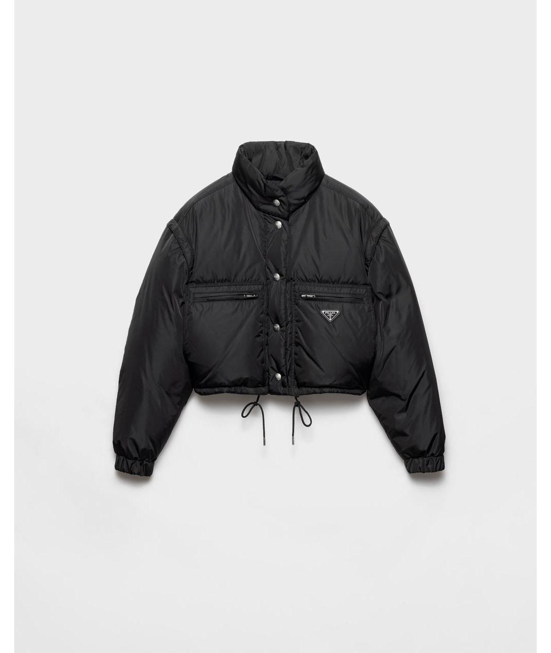 PRADA Черный пуховик, фото 6