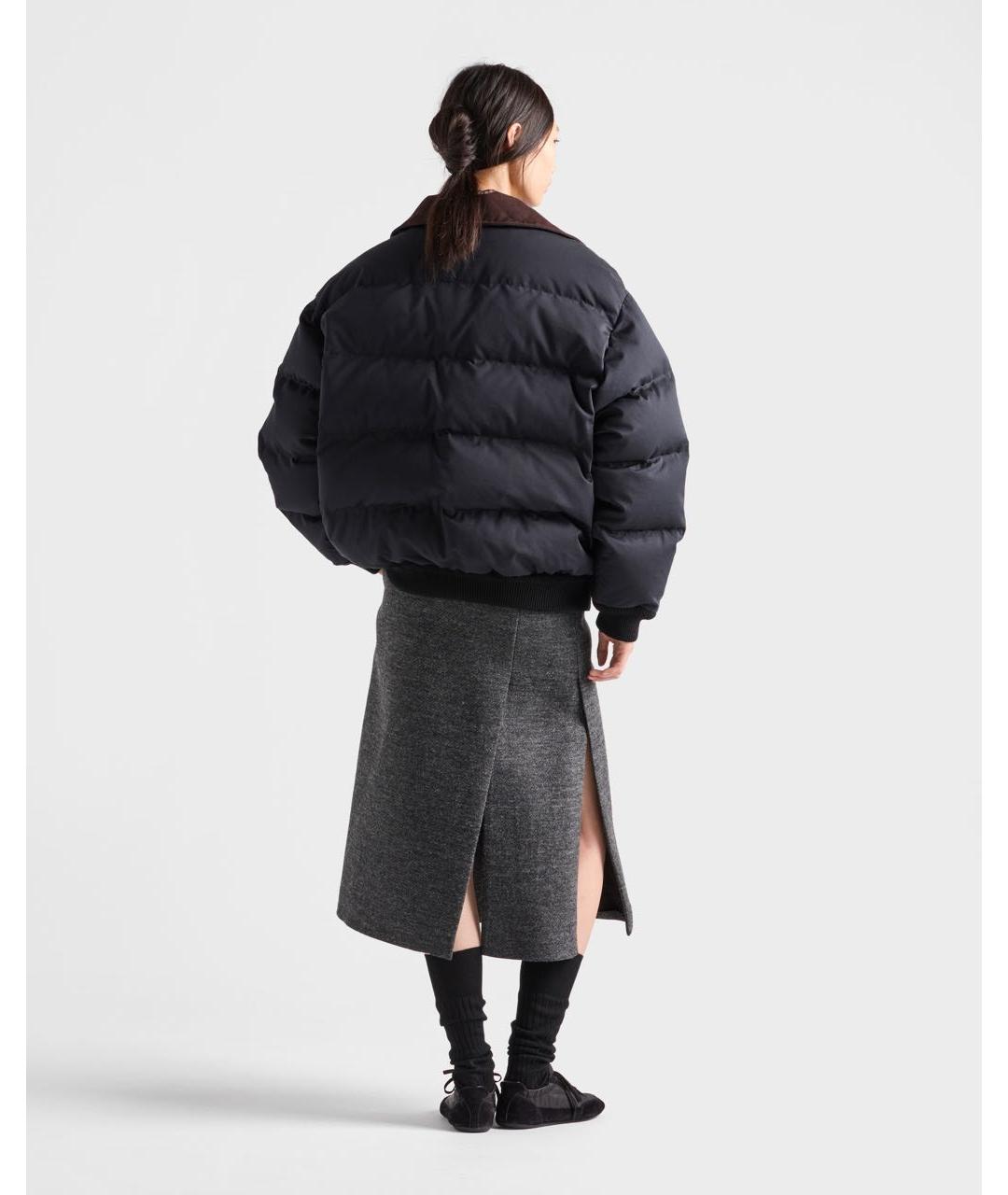 PRADA Черный пуховик, фото 3