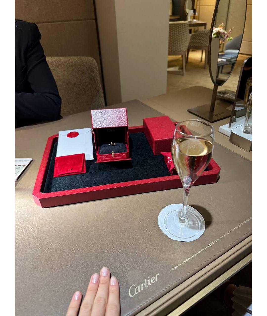 CARTIER Золотое кольцо из желтого золота, фото 2