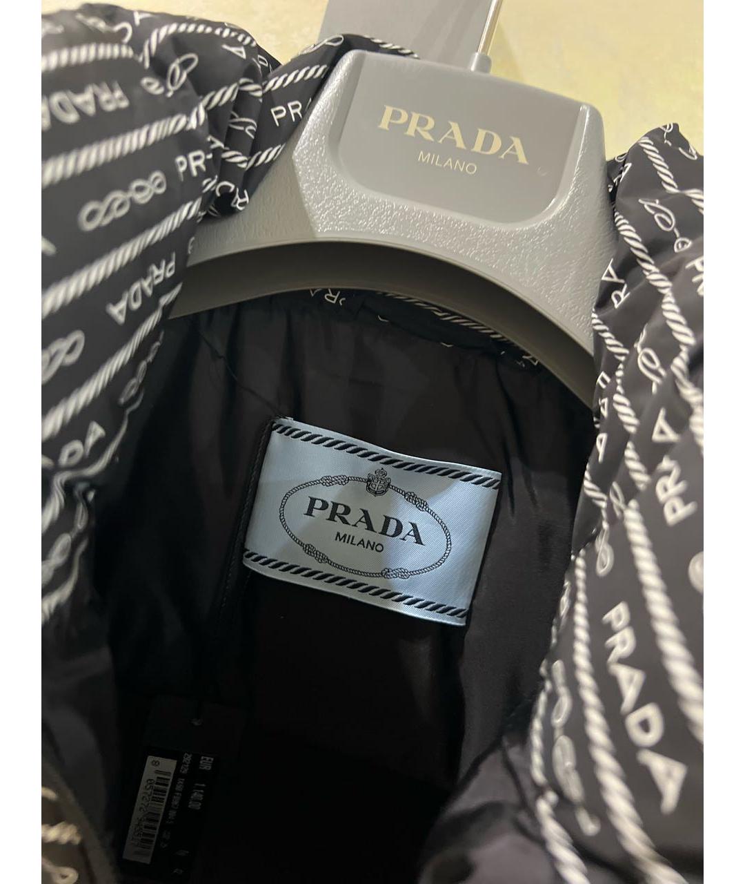 PRADA Черный пуховик, фото 5