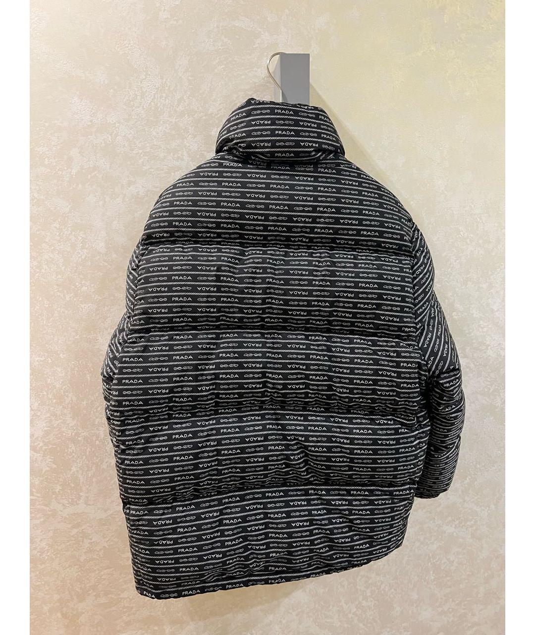 PRADA Черный пуховик, фото 2