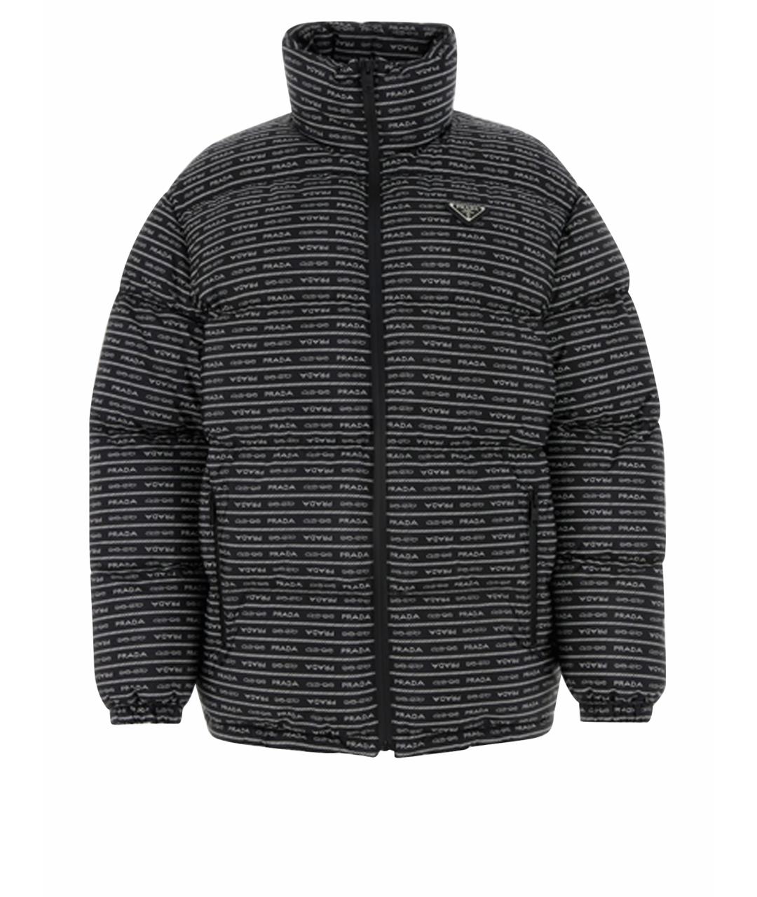 PRADA Черный пуховик, фото 1