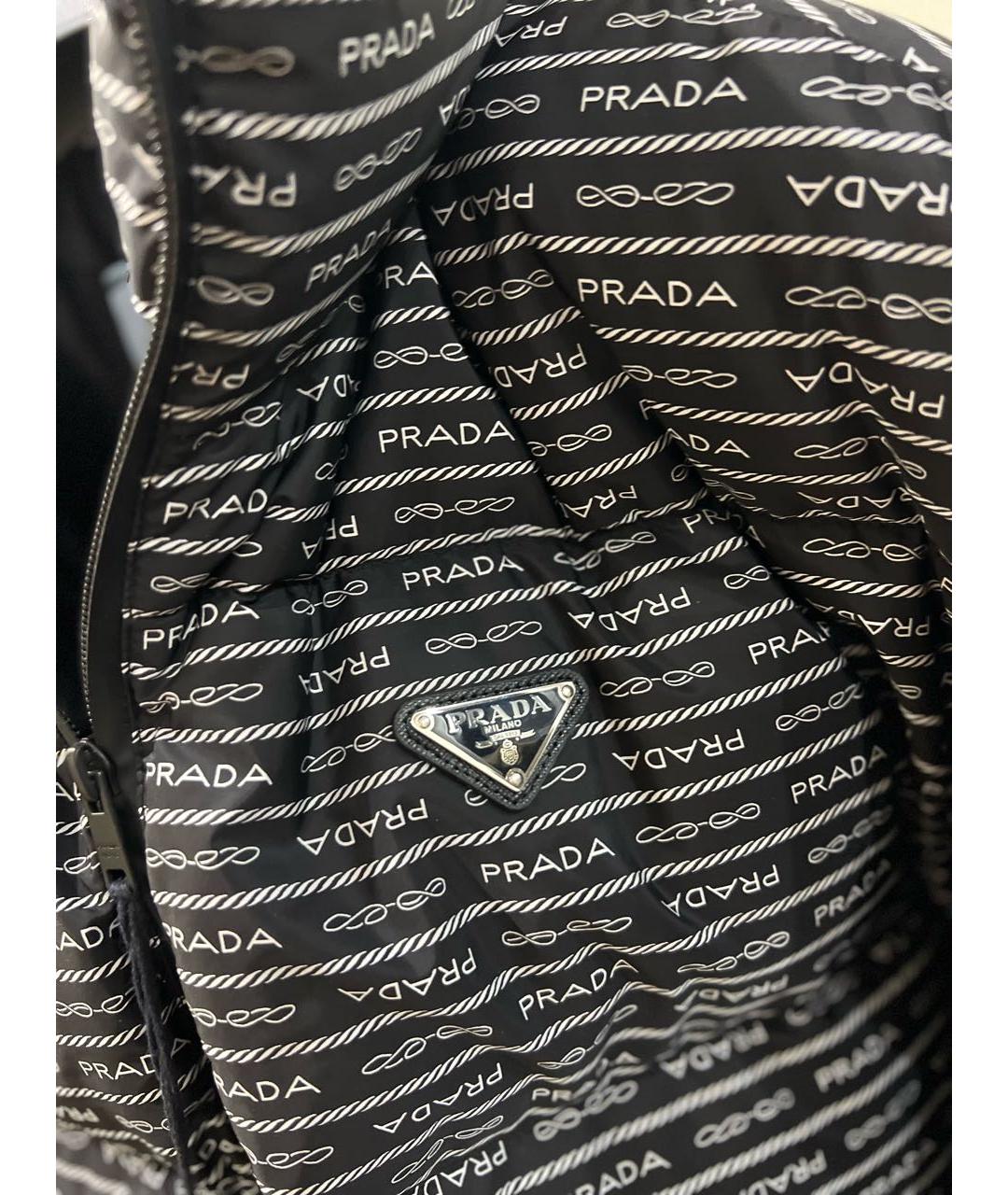 PRADA Черный пуховик, фото 6