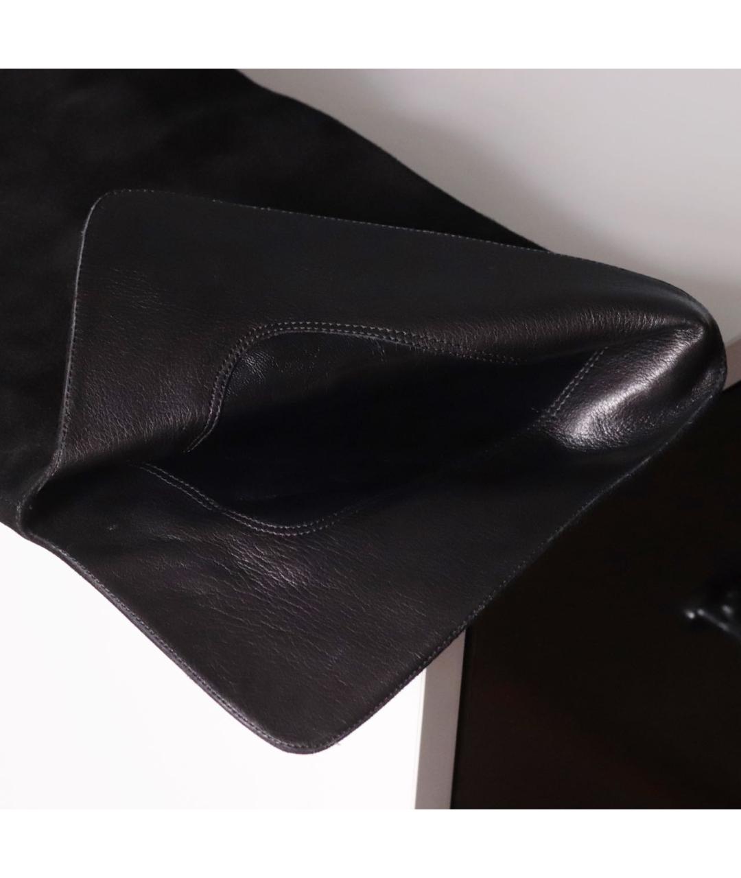 TOM FORD Черные замшевые ботфорты, фото 3