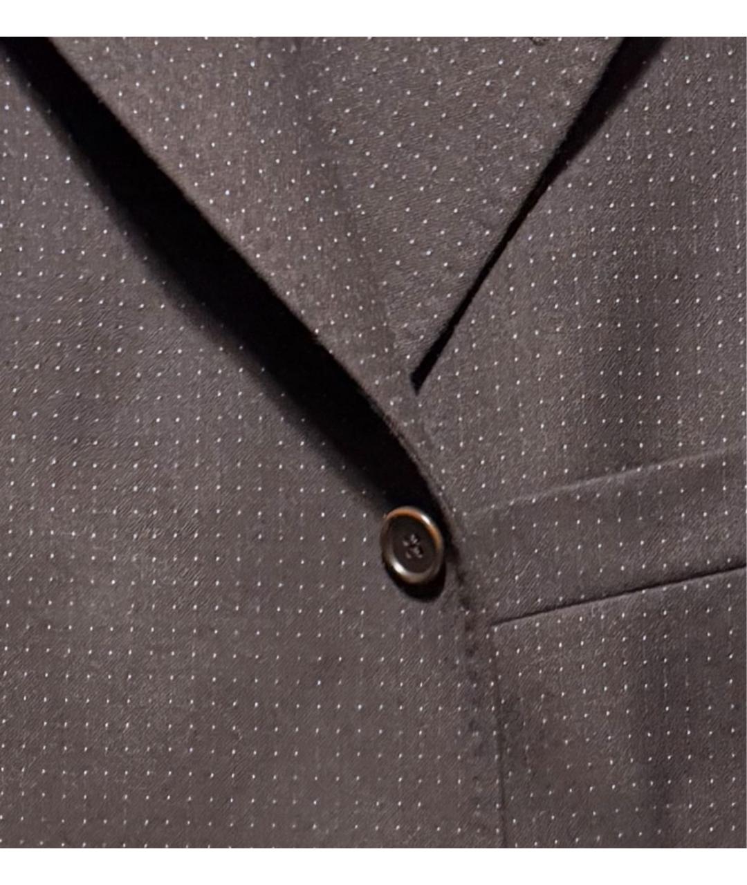 ALEXANDER MCQUEEN Коричневый классический костюм, фото 4