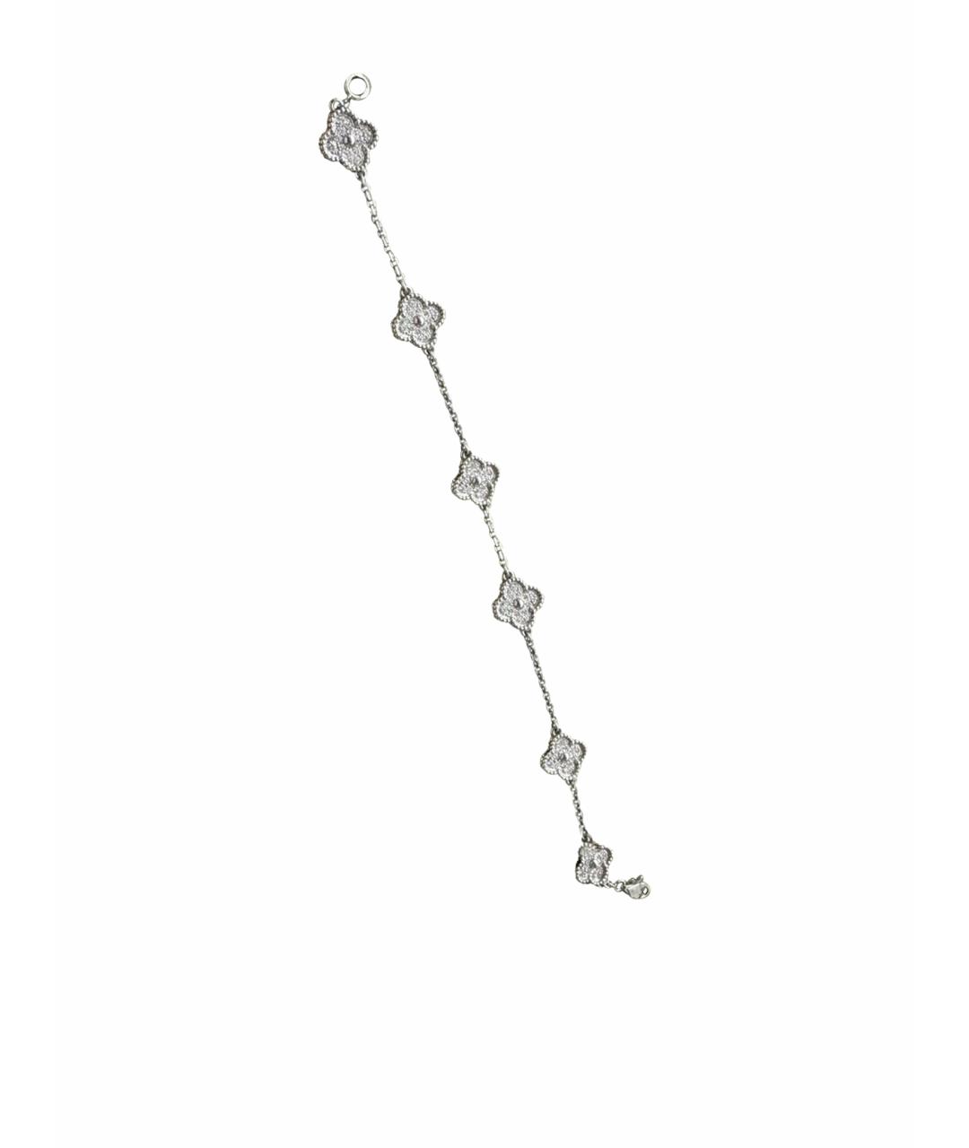 VAN CLEEF & ARPELS Серебрянный браслет из белого золота, фото 1