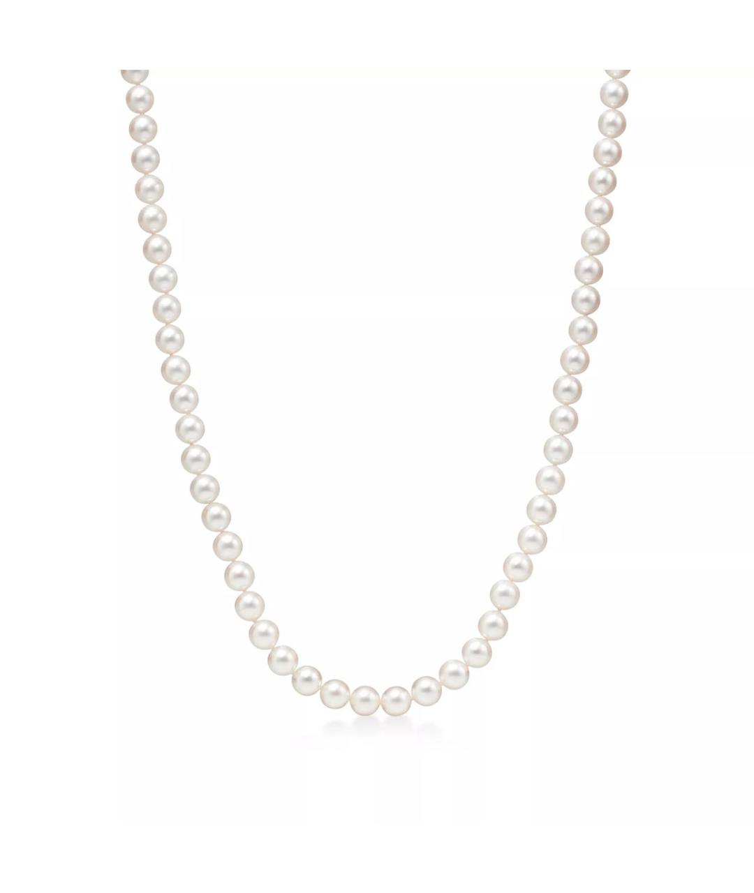 TIFFANY&CO Белое жемчужное колье, фото 2