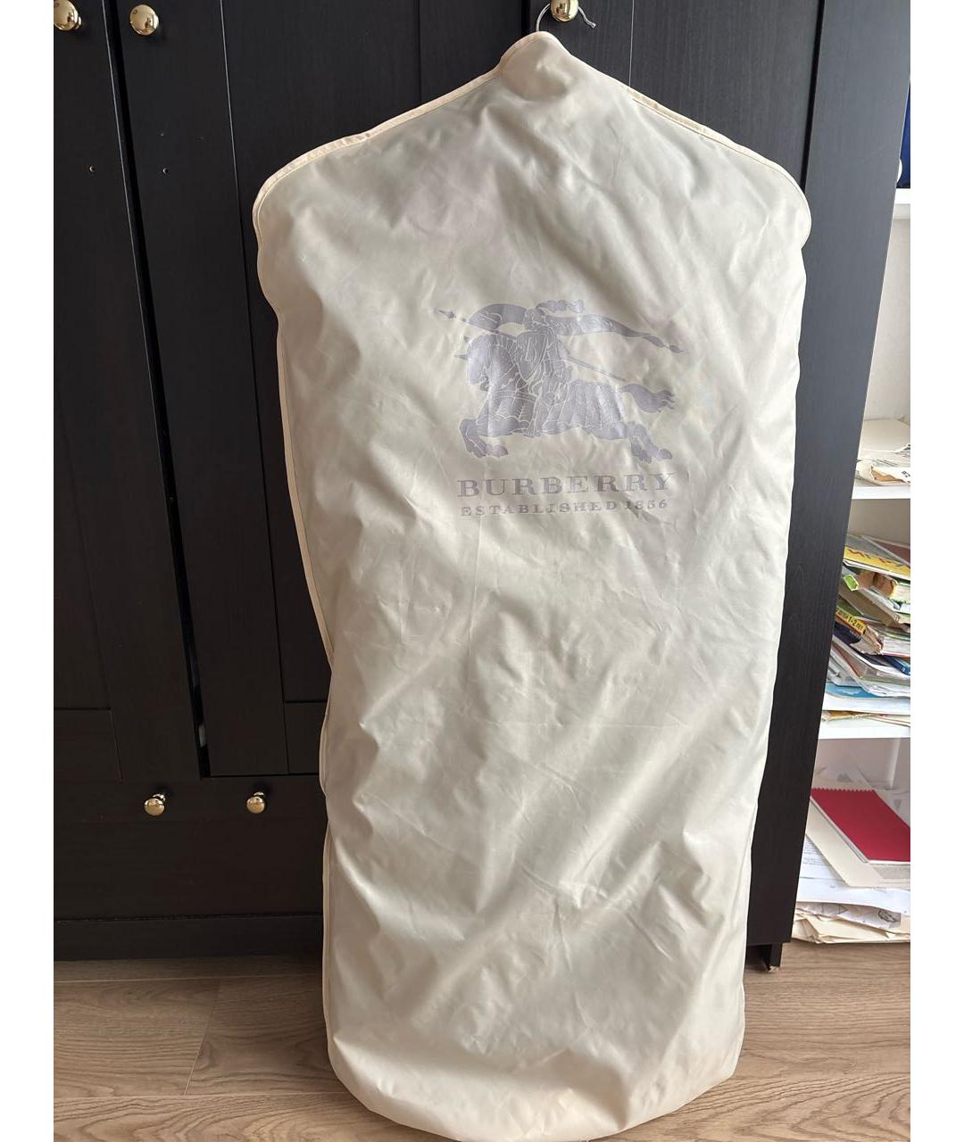 BURBERRY Черная меховая дубленка, фото 7