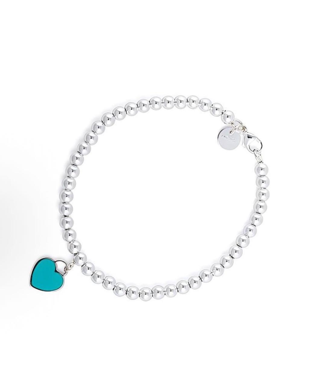 TIFFANY&CO Серебрянный серебряный браслет, фото 4