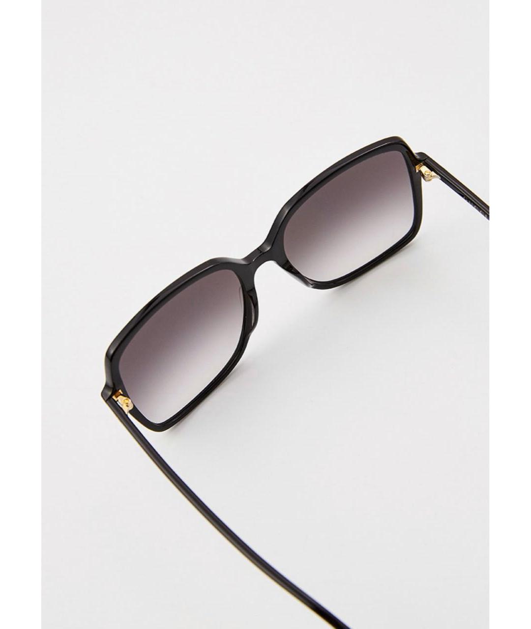 GUCCI Черные пластиковые солнцезащитные очки, фото 3