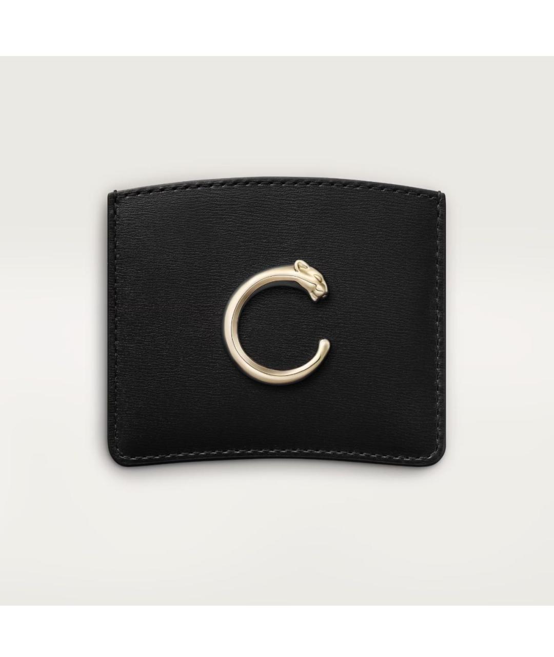 CARTIER Черный кожаный кардхолдер, фото 6