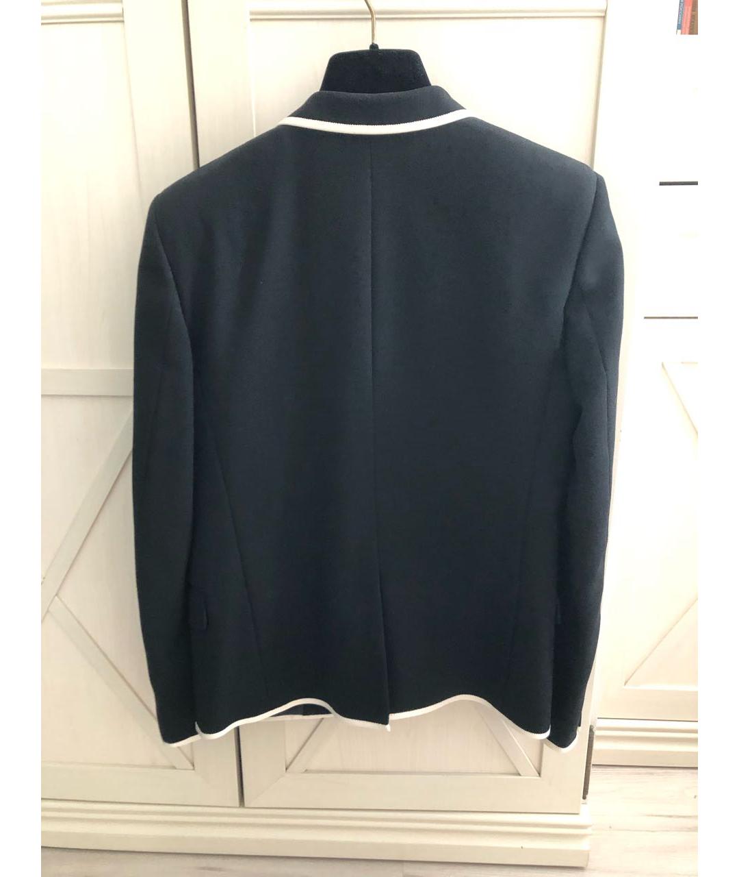 SAINT LAURENT Черный шерстяной жакет/пиджак, фото 2