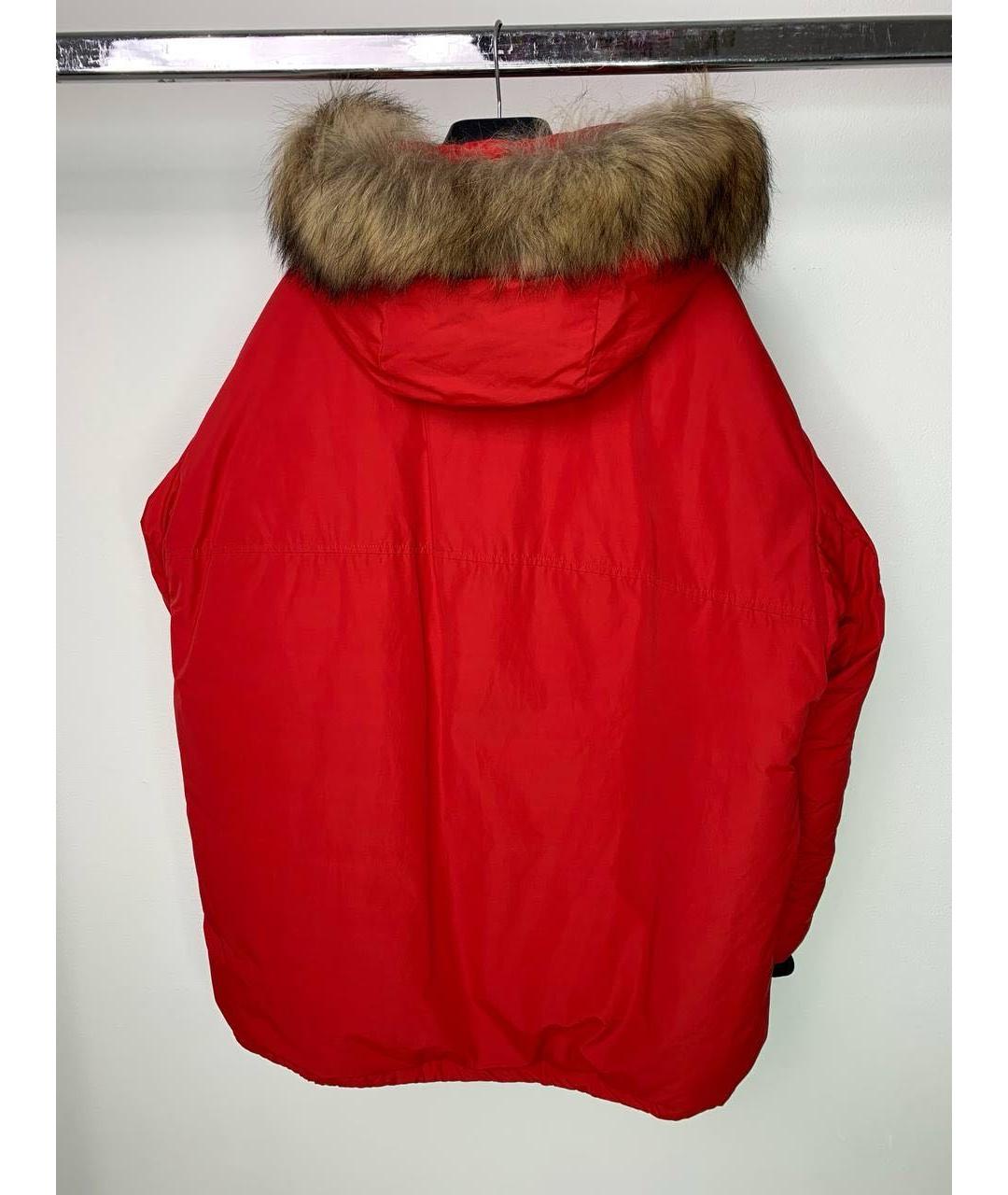 WEEKEND MAX MARA Красная хлопковая куртка, фото 2