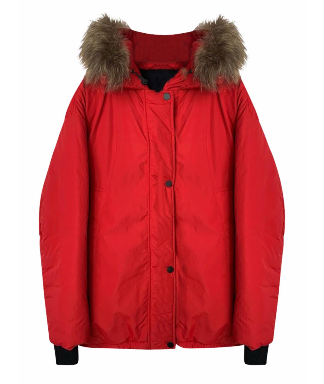 WEEKEND MAX MARA Красная хлопковая куртка, фото 1