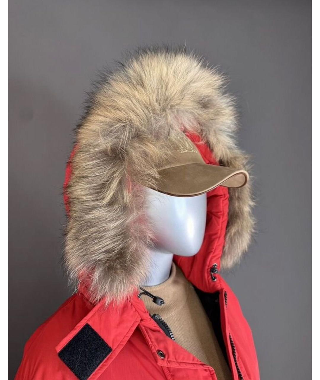 WEEKEND MAX MARA Красная хлопковая куртка, фото 6