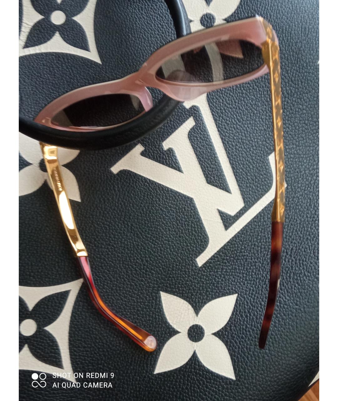 LOUIS VUITTON Мульти пластиковые солнцезащитные очки, фото 7