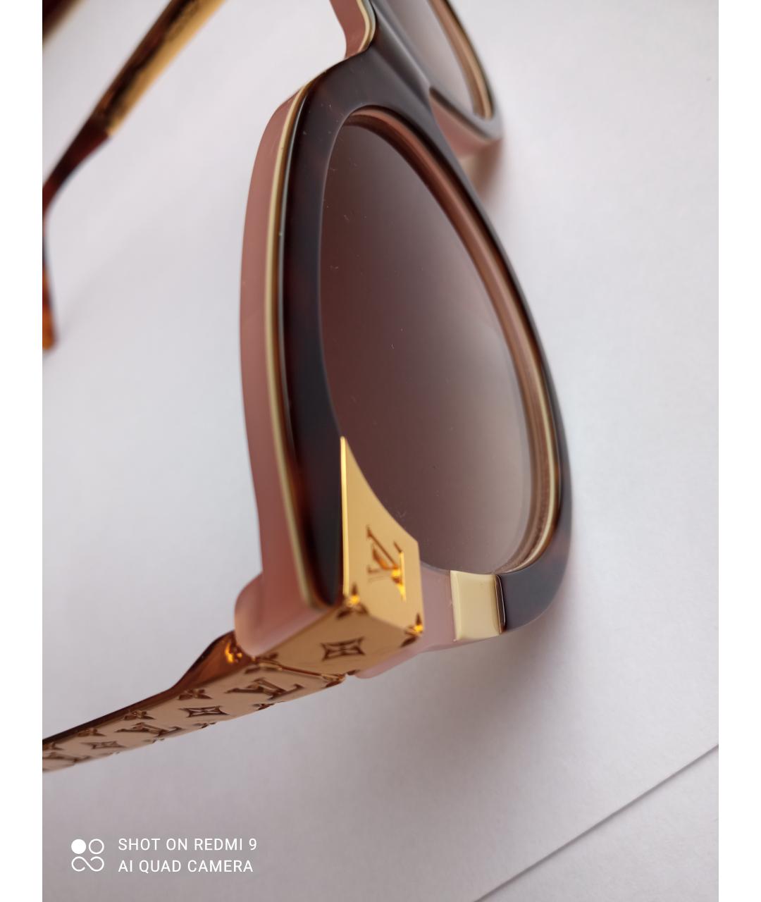 LOUIS VUITTON Мульти пластиковые солнцезащитные очки, фото 3