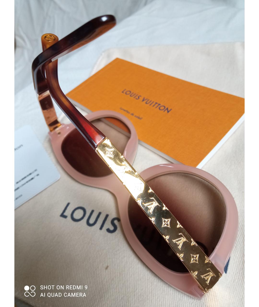 LOUIS VUITTON Мульти пластиковые солнцезащитные очки, фото 6