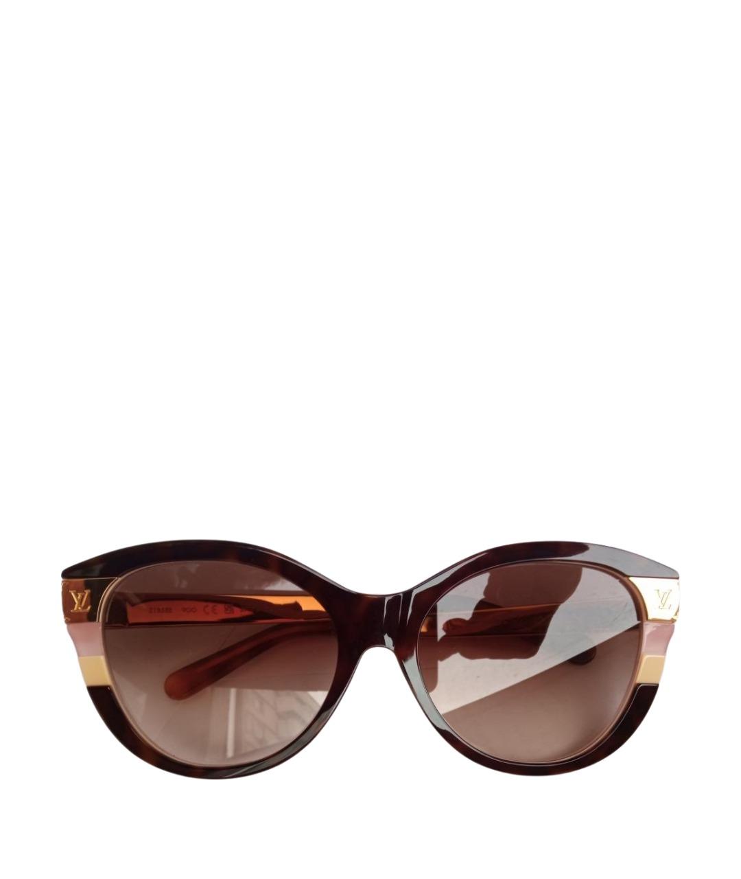 LOUIS VUITTON Мульти пластиковые солнцезащитные очки, фото 1