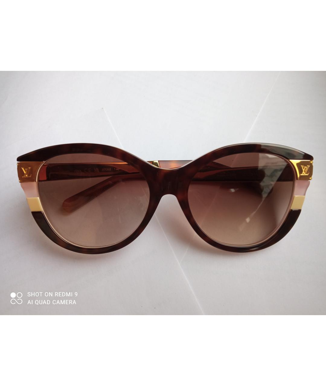 LOUIS VUITTON Мульти пластиковые солнцезащитные очки, фото 9