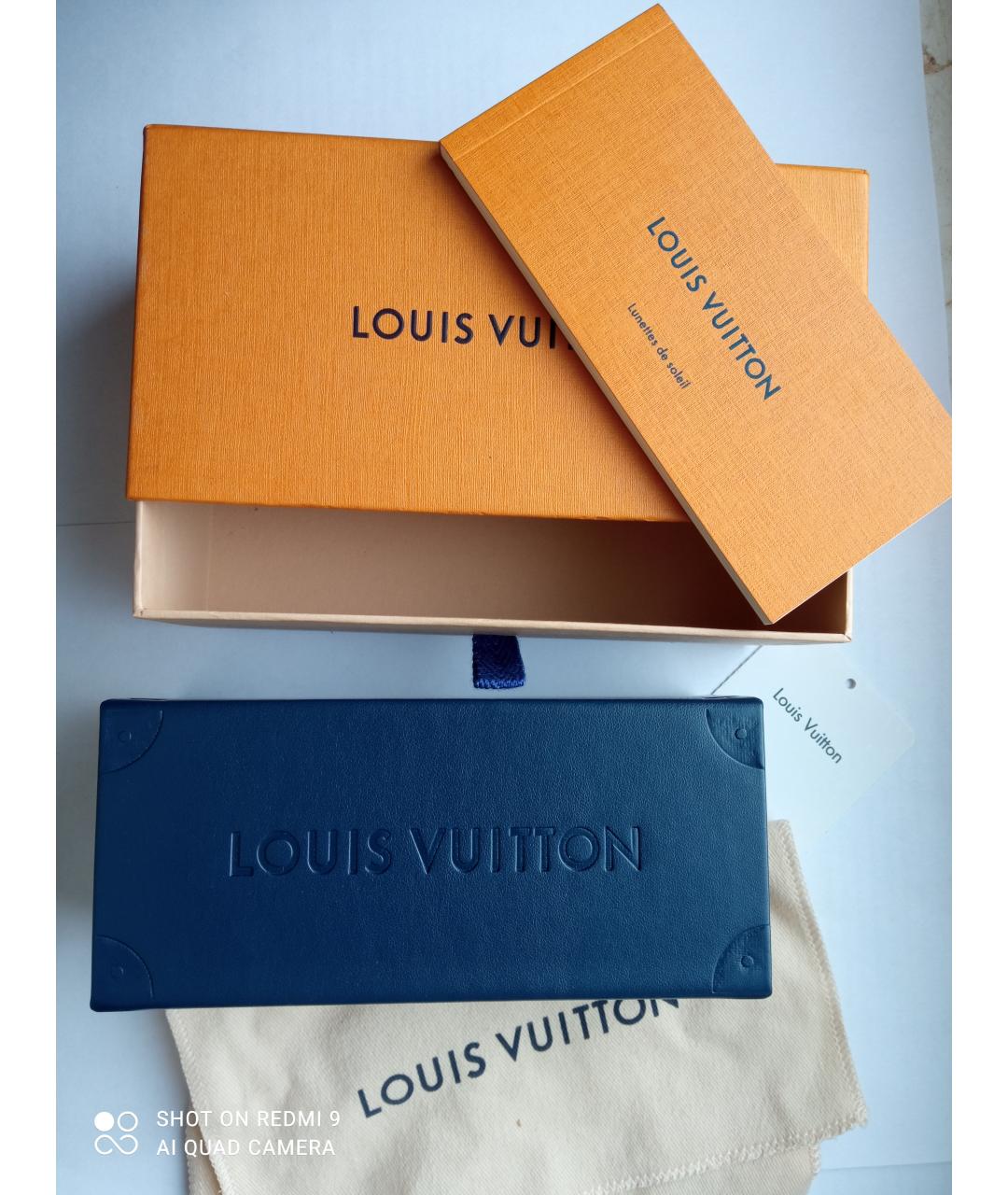 LOUIS VUITTON Мульти пластиковые солнцезащитные очки, фото 4