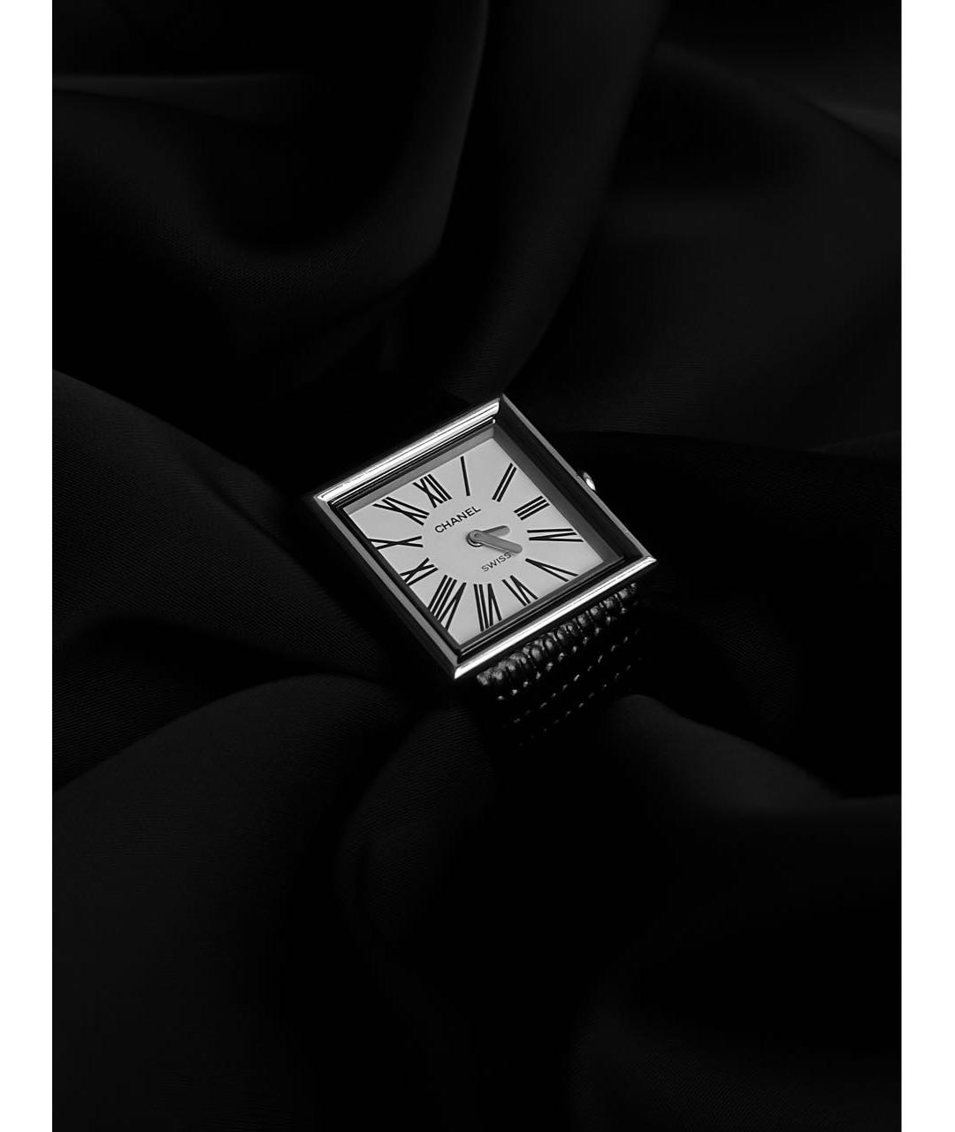 CHANEL Серебряные металлические часы, фото 4