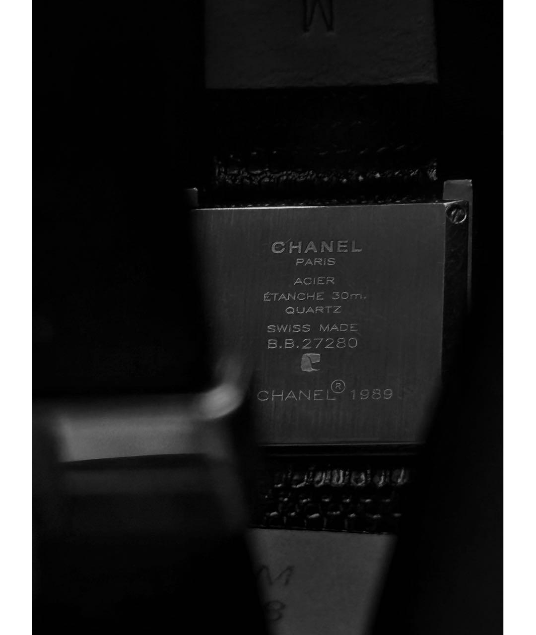 CHANEL Серебряные металлические часы, фото 5