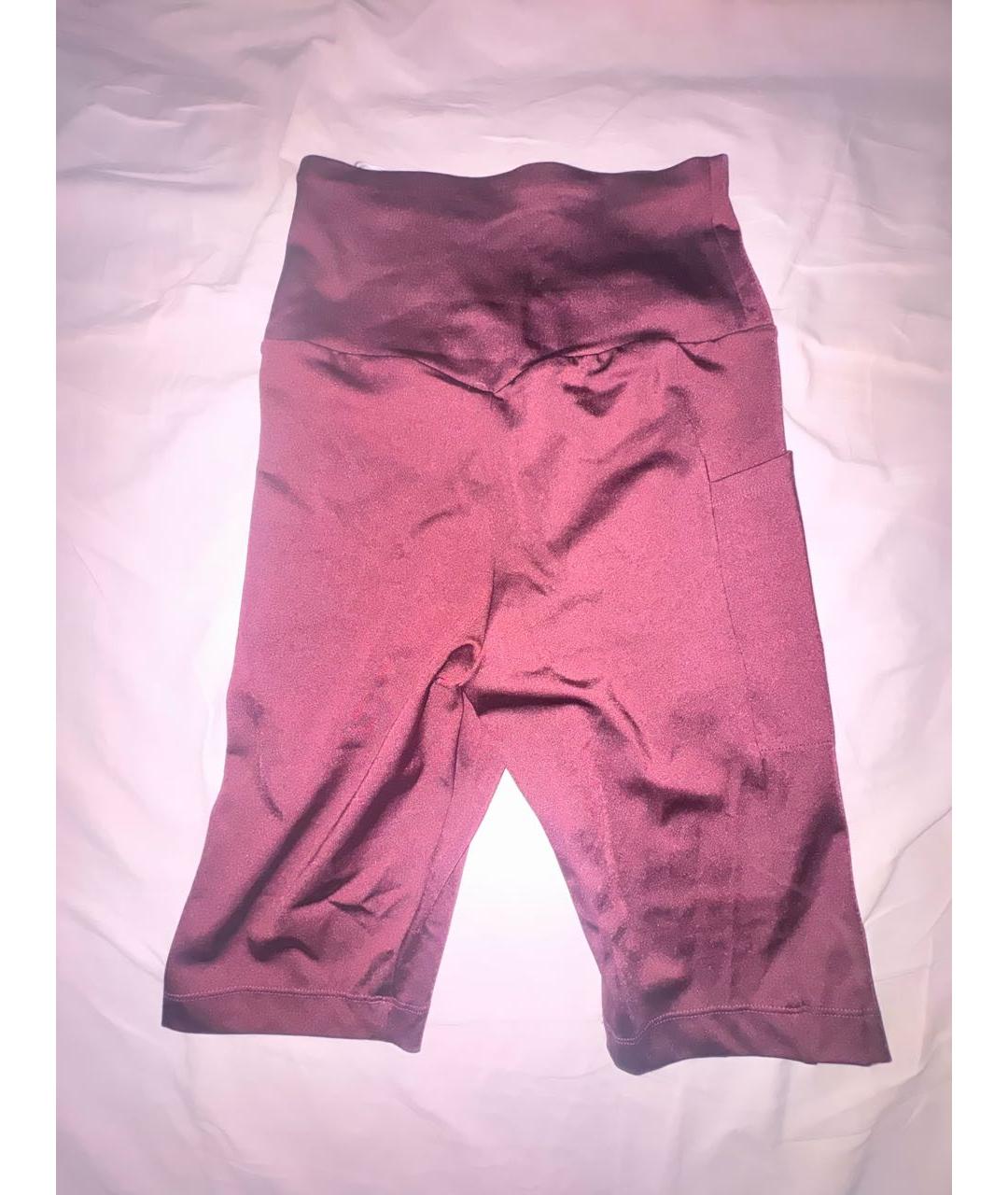 WOLFORD Бордовые полиамидовые спортивные брюки и шорты, фото 2