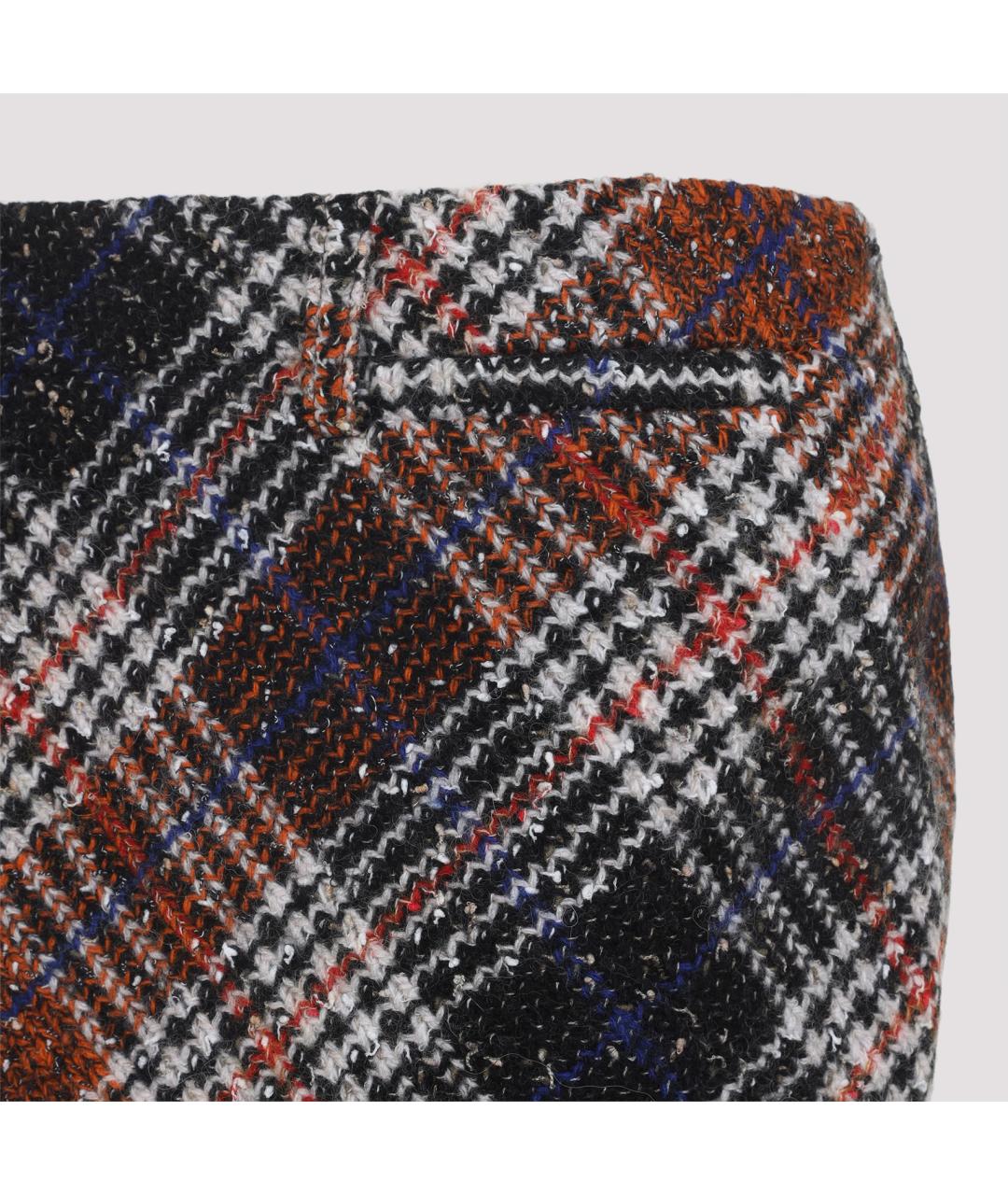 MISSONI Мульти шерстяная юбка мини, фото 4