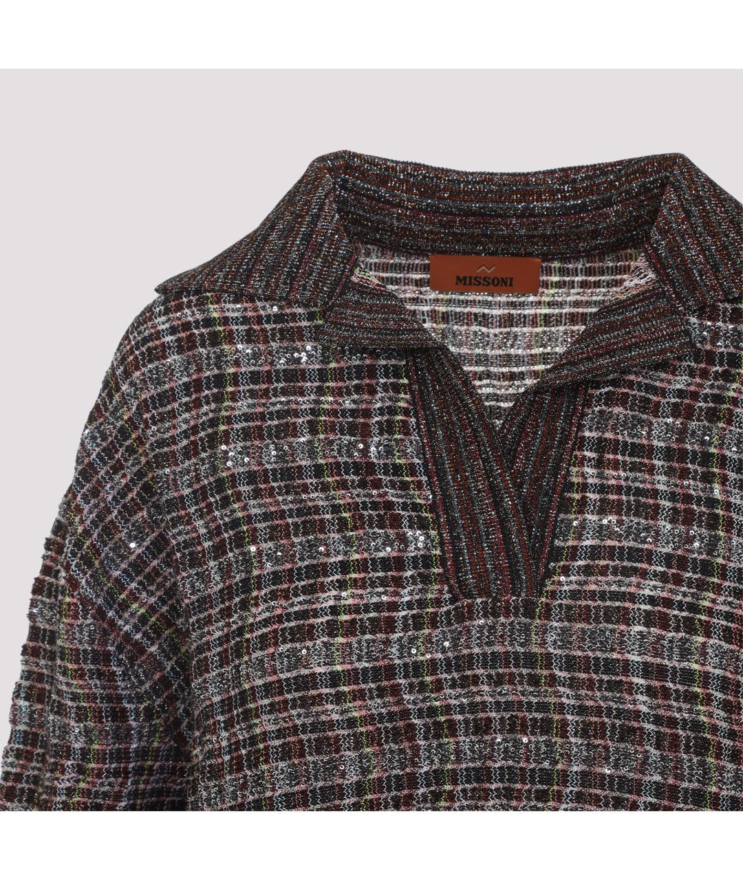 MISSONI Мульти вискозная блузы, фото 4