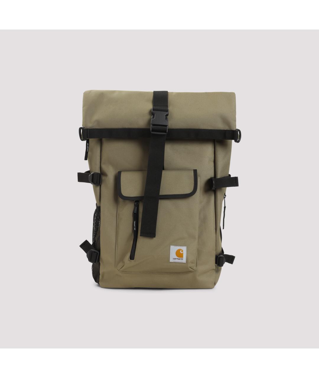 CARHARTT WIP Зеленый тканевый рюкзак, фото 2