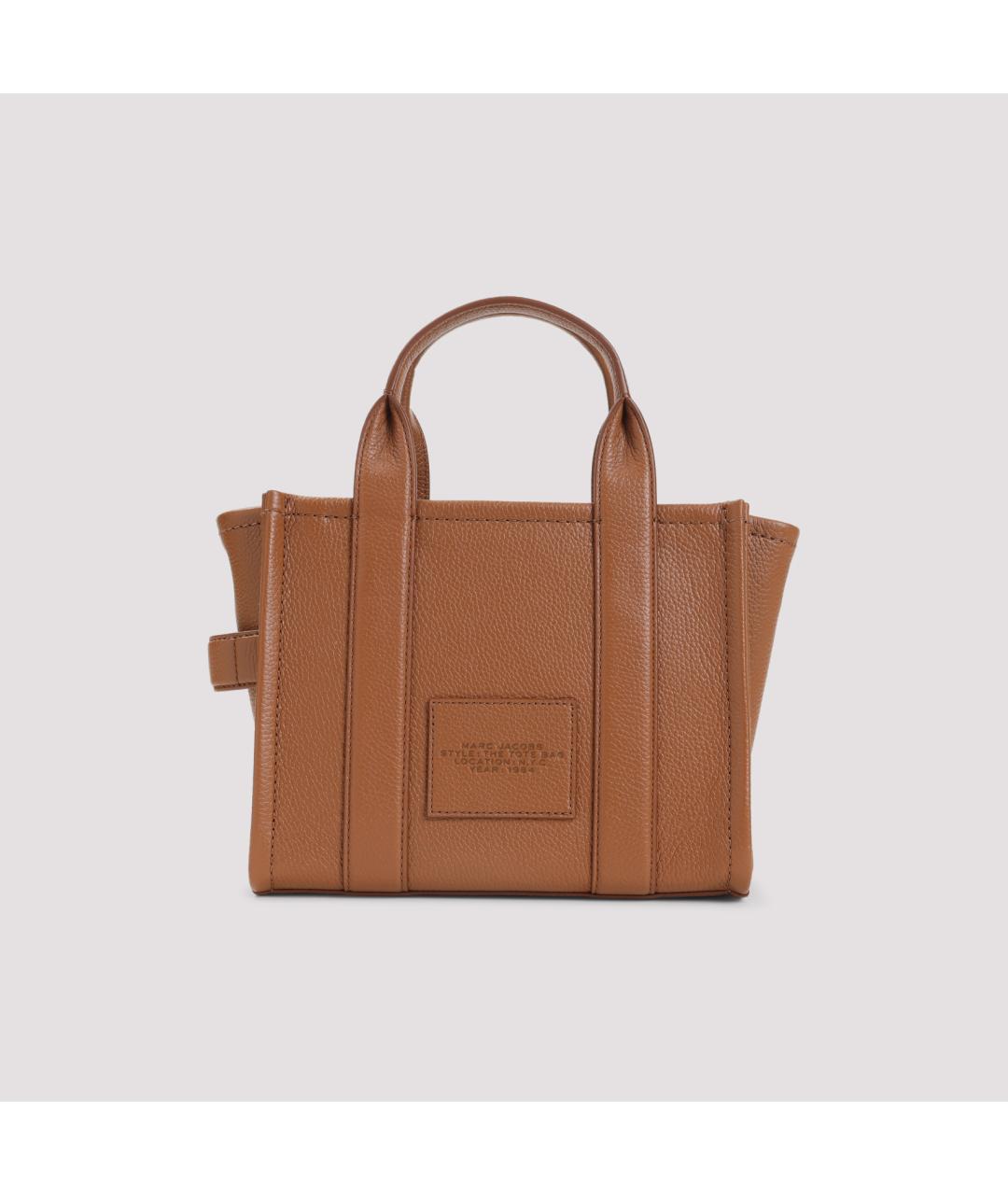 MARC JACOBS Бежевая кожаная сумка тоут, фото 3