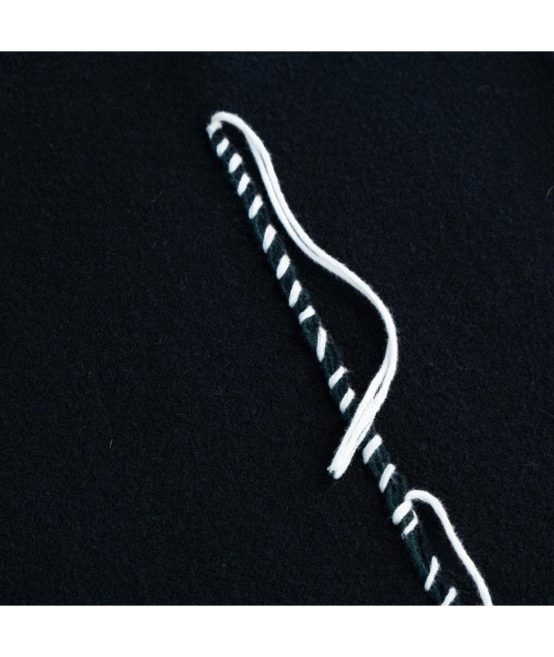 MAISON MARGIELA Черное шерстяное повседневное платье, фото 5