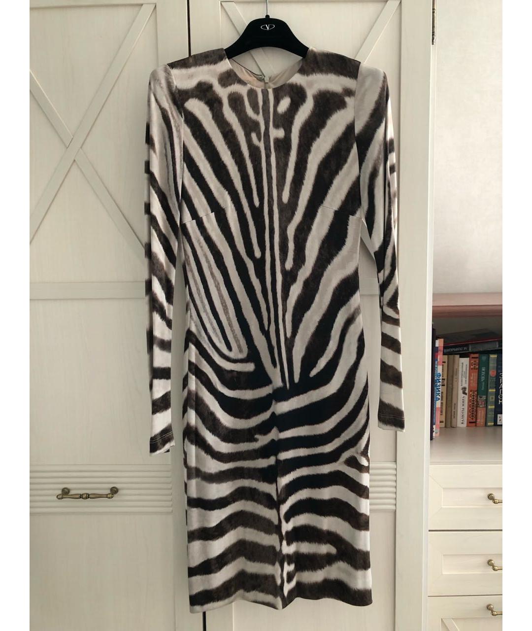 GIAMBATTISTA VALLI Мульти вискозное вечернее платье, фото 7