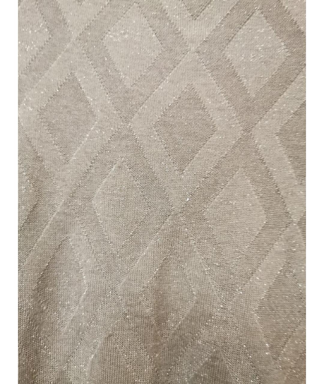 D.EXTERIOR Серебрянный вискозный джемпер / свитер, фото 4