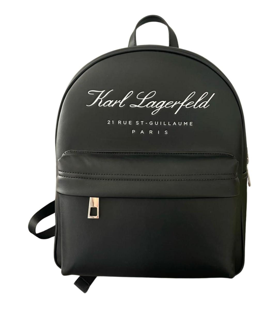 KARL LAGERFELD Черный рюкзак, фото 1