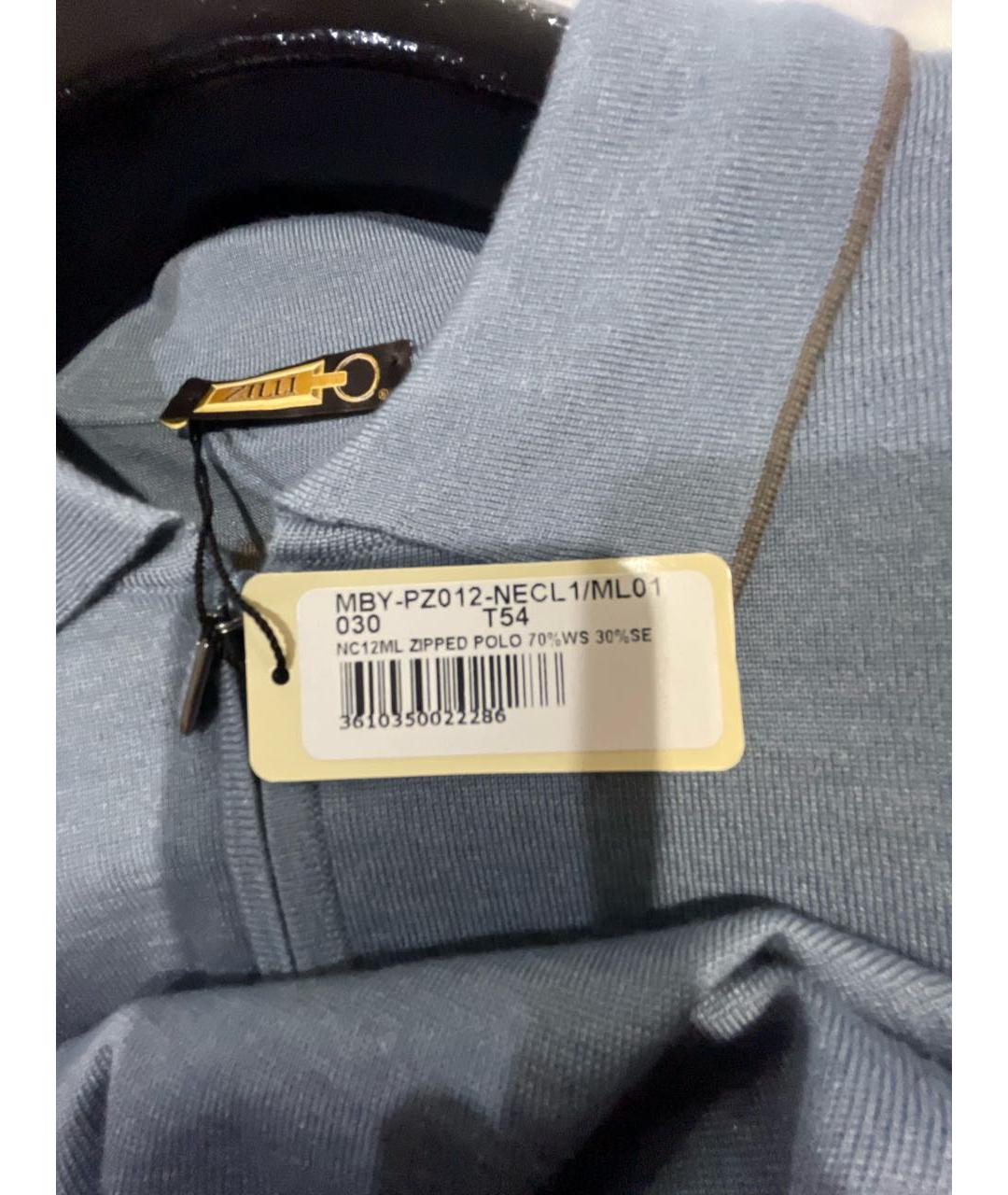 ZILLI Серый кашемировый джемпер / свитер, фото 5