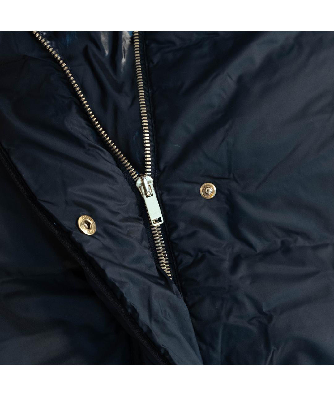 GUCCI Черное полиамидовое пальто, фото 4