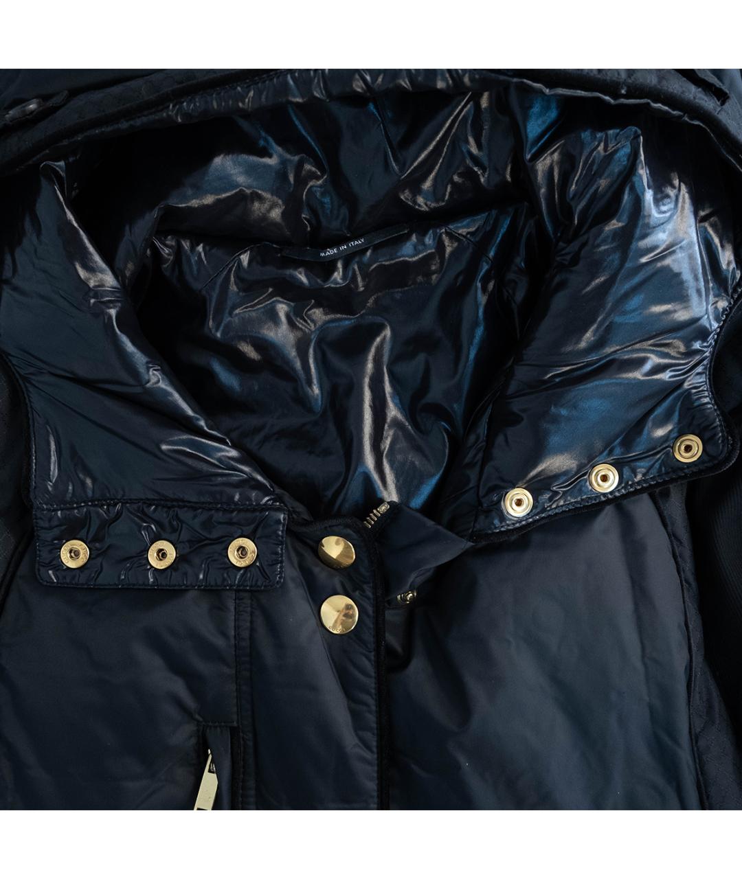 GUCCI Черное полиамидовое пальто, фото 3