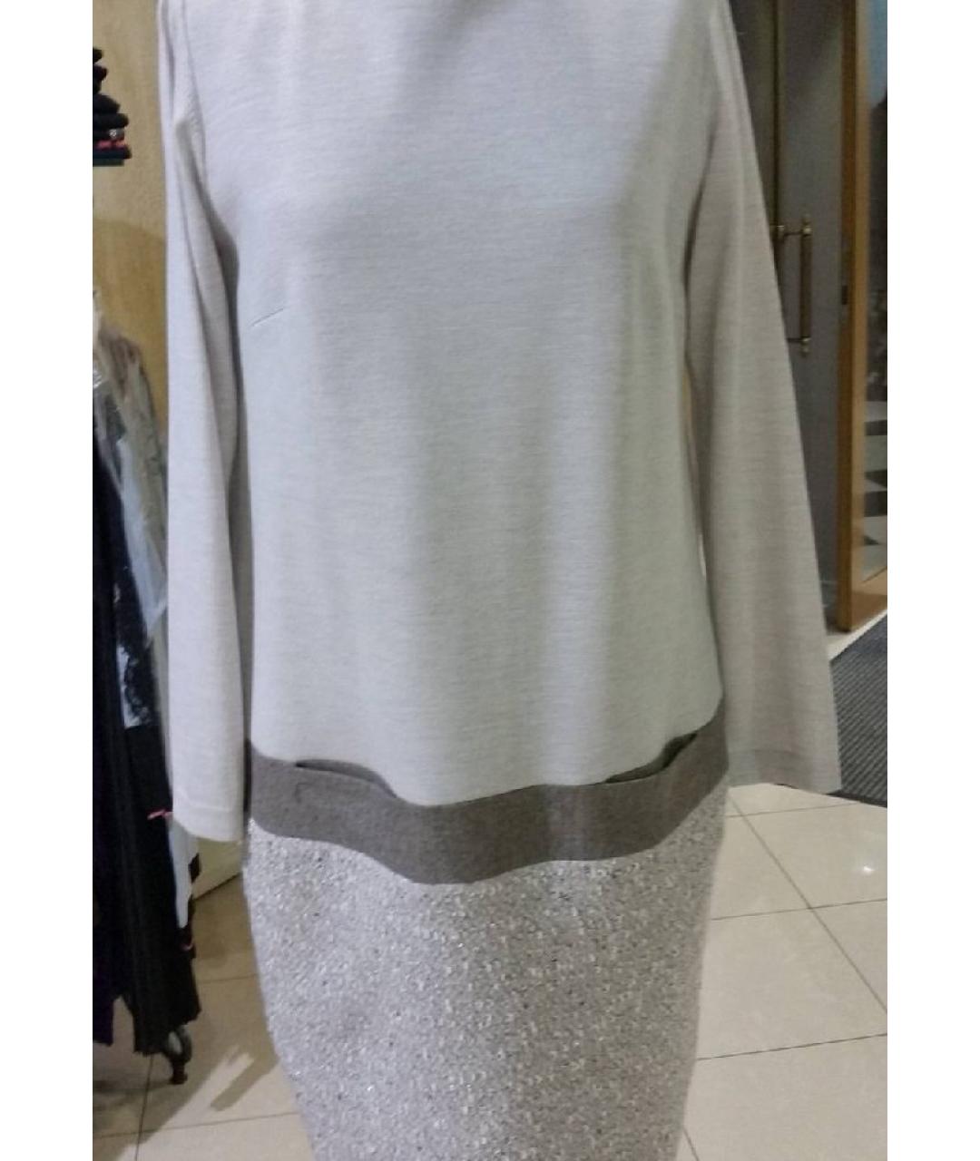 D.EXTERIOR Серое повседневное платье, фото 4